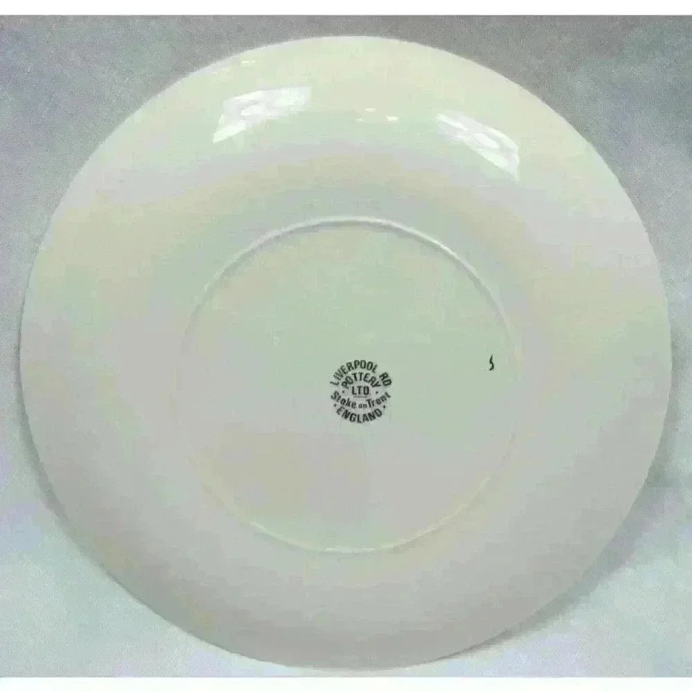 Bird Plates 10" Liverpool Road Pottery England Gold Gilt Rims Lot of 5 Vintage - Picture 10 of 12